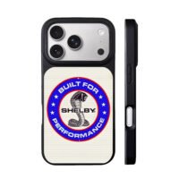 Shelby Cobra Built For Performance iPhone 17 Pro Max Black Case