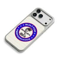 Shelby Cobra Built For Performance iPhone 17 Pro Max Electroplated Silver Case2