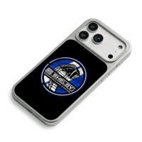Shelby cobra racing blue round logo iPhone 17 Pro Max Electroplated Silver Case2