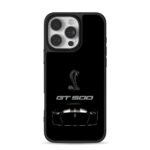 Shelby GT500 front with cobra logo iPhone 16 Pro Max Black Case