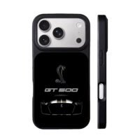 Shelby GT500 front with cobra logo iPhone 17 Pro Max Black Case