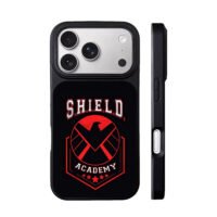 SHIELD Academy varsity eagle logo iPhone 17 Pro Max Black Case