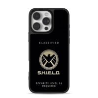 SHIELD Marvel classified security iPhone 16 Pro Max Black Case