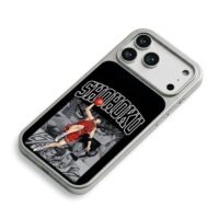 Shohoku Rukawa dunk Slam Dunk manga iPhone 17 Pro Max Electroplated Silver Case2