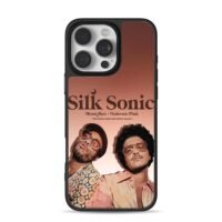 Silk Sonic Bruno Mars Anderson Paak iPhone 16 Pro Max Black Case