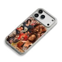 Silk Sonic Bruno Mars retro collage iPhone 17 Pro Max Electroplated Silver Case2
