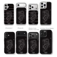 Silverstone Great Britain race map Chris Brown Phone Case Black Electroplated Silver For Iphone 11 To 17