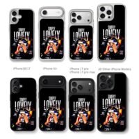 Simply Lovely Max Verstappen F1 Chris Brown Phone Case Black Electroplated Silver For Iphone 11 To 17