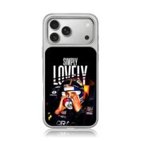 Simply Lovely Max Verstappen F1 iPhone 17 Pro Max Electroplated Silver Case1
