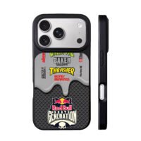 Skate logos Red Bull skate art iPhone 17 Pro Max Black Case
