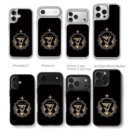 SKT T1 golden team logo Chris Brown Phone Case Black Electroplated Silver For Iphone 11 To 17