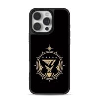 SKT T1 golden team logo iPhone 16 Pro Max Black Case