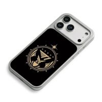 SKT T1 golden team logo iPhone 17 Pro Max Electroplated Silver Case2