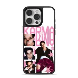 SKZ Bang Chan Karma stars iPhone 16 Pro Max Black Case