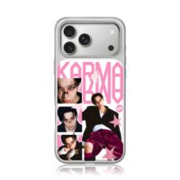 SKZ Bang Chan Karma stars iPhone 17 Pro Max Electroplated Silver Case1