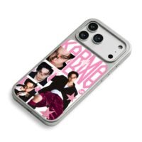 SKZ Bang Chan Karma stars iPhone 17 Pro Max Electroplated Silver Case2