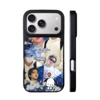 SKZ Changbin Pochacco collage iPhone 17 Pro Max Black Case