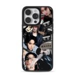 skz members retro music guitar tape iPhone 16 Pro Max Black Case