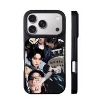 skz members retro music guitar tape iPhone 17 Pro Max Black Case