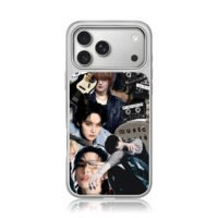 skz members retro music guitar tape iPhone 17 Pro Max Electroplated Silver Case1