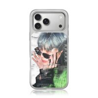 SKZ SClass idol silver sunglasses iPhone 17 Pro Max Electroplated Silver Case1