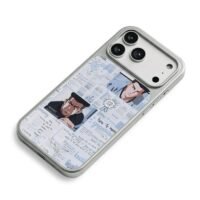 Slam Dunk boys Akagi Sendoh collage iPhone 17 Pro Max Electroplated Silver Case2