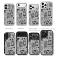 Slam Dunk manga basketball collage Chris Brown Phone Case Black Electroplated Silver For Iphone 11 To 17