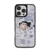 Slam Dunk Mitsui vintage collage iPhone 16 Pro Max Black Case