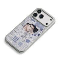 Slam Dunk Mitsui vintage collage iPhone 17 Pro Max Electroplated Silver Case2