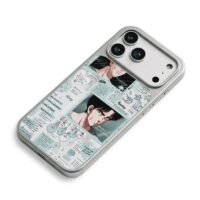Slam Dunk Rukawa anime collage iPhone 17 Pro Max Electroplated Silver Case2