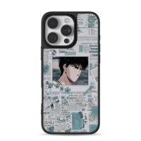 Slam Dunk Rukawa Kaede collage iPhone 16 Pro Max Black Case