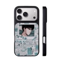 Slam Dunk Rukawa Kaede collage iPhone 17 Pro Max Black Case