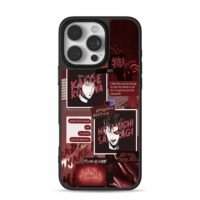 Slam Dunk Rukawa Sakuragi red art iPhone 16 Pro Max Black Case
