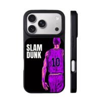 Slam Dunk Sakuragi No10 purple art iPhone 17 Pro Max Black Case
