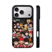 Slam Dunk Shohoku basketball team iPhone 17 Pro Max Black Case