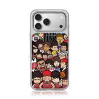 Slam Dunk Shohoku basketball team iPhone 17 Pro Max Electroplated Silver Case1