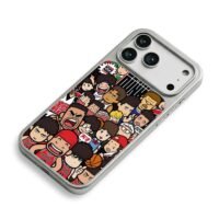 Slam Dunk Shohoku basketball team iPhone 17 Pro Max Electroplated Silver Case2