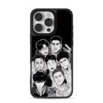 Slam Dunk Shohoku team group photo iPhone 16 Pro Max Black Case