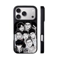 Slam Dunk Shohoku team group photo iPhone 17 Pro Max Black Case