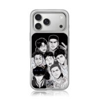 Slam Dunk Shohoku team group photo iPhone 17 Pro Max Electroplated Silver Case1