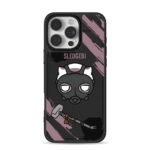 SLEDGEBI cat ear gas mask sledge iPhone 16 Pro Max Black Case