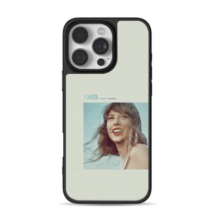 Smiling Taylor Swift 1989 TV photo iPhone 16 Pro Max Black Case