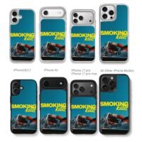 Smoking kills Marlboro Senna F1 car Chris Brown Phone Case Black Electroplated Silver For Iphone 11 To 17