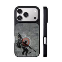 Sniper soldier target wing brick iPhone 17 Pro Max Black Case
