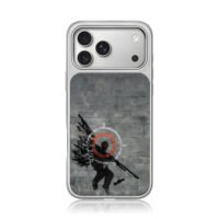 Sniper soldier target wing brick iPhone 17 Pro Max Electroplated Silver Case1