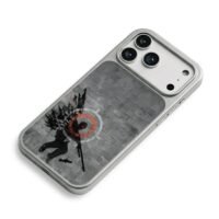 Sniper soldier target wing brick iPhone 17 Pro Max Electroplated Silver Case2