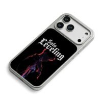 Solo Leveling anime boy sword dark art iPhone 17 Pro Max Electroplated Silver Case2