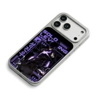 Solo Leveling Arise Sung Jinwoo art iPhone 17 Pro Max Electroplated Silver Case2