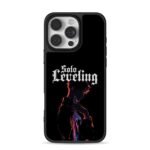 Solo Leveling Jinwoo dark sword art iPhone 16 Pro Max Black Case