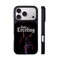 Solo Leveling Jinwoo dark sword art iPhone 17 Pro Max Black Case